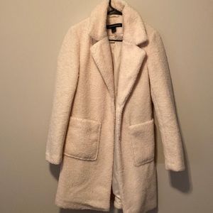 French Connection faux shearling coat